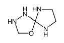 4-Oxa-1,2,6,9-tetraazaspiro[4.4]nonane(9CI) Structure