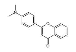 4H-1-Benzopyran-4-one,2-[4-(dimethylamino)phenyl]-(9CI) structure