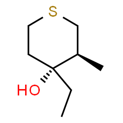 threo-Pentitol, 1,2,4,5-tetradeoxy-1,5-epithio-3-C-ethyl-2-methyl- (9CI)结构式