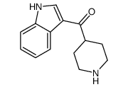 1H-indol-3-yl(piperidin-4-yl)methanone Structure