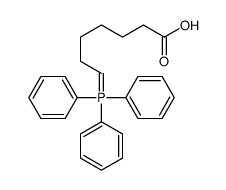 7-(triphenyl-λ5-phosphanylidene)heptanoic acid结构式