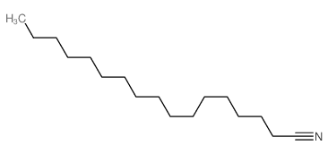 Heptadecanenitrile Structure