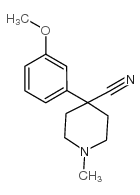 4-氰基-4-(3-甲氧苯基)-1-甲基哌啶图片