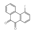 4-fluorophenanthrene-9,10-dione结构式