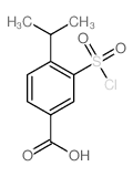 3-chlorosulfonyl-4-propan-2-yl-benzoic acid picture