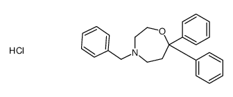 4-Benzyl-7,7-diphenyl-1,4-oxazepane hydrochloride picture