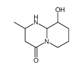 9-hydroxy-2-methyl-1,2,3,6,7,8,9,9a-octahydropyrido[1,2-a]pyrimidin-4-one结构式