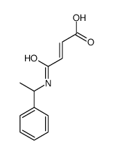 4-oxo-4-(1-phenylethylamino)but-2-enoic acid Structure