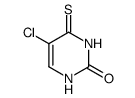 5-Chloro-4-thioxo-3,4-dihydro-1H-pyrimidin-2-one Structure