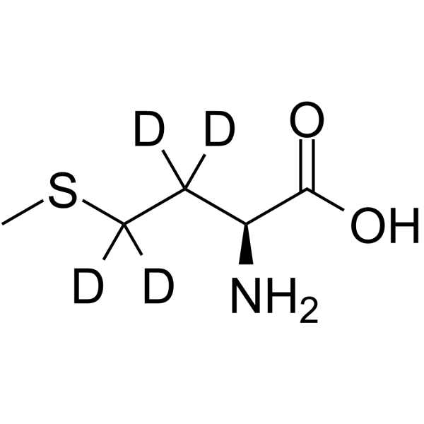 L-Methionine-d4 structure