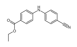 ethyl 4-(4-cyanoanilino)benzoate Structure