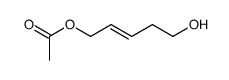 (E)-1-acetoxy-2-penten-5-ol Structure