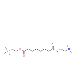 SUBERYLDICHOLINE DIIODIDE Structure