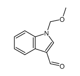 N-(methoxymethyl)-3-indolecarboxaldehyde structure