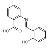 2-[[(Z)-(6-oxo-1-cyclohexa-2,4-dienylidene)methyl]amino]benzoic acid Structure