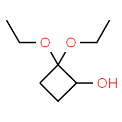 Cyclobutanol, 2,2-diethoxy- (9CI) structure