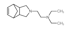 4, 7-Methano-2H-isoindole-2-ethanamine, N,N-diethyl-1,3,3a,4,7, 7a-hexahydro-结构式