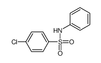 4-chloro-N-phenylbenzenesulfonamide结构式