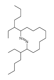 3,12-di(heptan-3-yl)-1,2-diazacyclododecene Structure