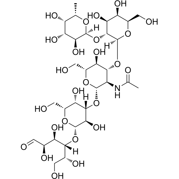 LACTO-N-FUCOPENTAOSE I Structure