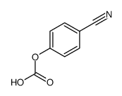 (4-cyanophenyl) hydrogen carbonate Structure