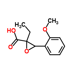 Oxiranecarboxylic acid, 2-ethyl-3-(2-methoxyphenyl)- (9CI)结构式