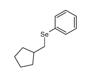 cyclopentylmethyl phenyl selenide结构式