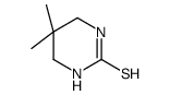 5,5-dimethyl-1,3-diazinane-2-thione Structure