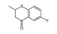 6-fluoro-2-methyl-2H,3H-1-thianaphthalene-4-one Structure