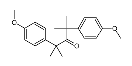 2,4-bis(4-methoxyphenyl)-2,4-dimethylpentan-3-one Structure