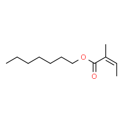 heptyl crotonate结构式