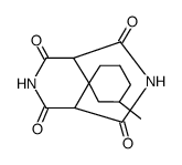 3-methyl-spiro[cyclohexane-1,9'-(3,7-diaza-bicyclo[3.3.1]nonane)]-2',4',6',8'-tetraone Structure