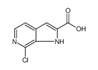 7-氯-1H-吡咯并[2,3-c]吡啶-2-羧酸图片