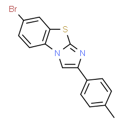 7-BROMO-2-(4-METHYLPHENYL)IMIDAZO[2,1-B]BENZOTHIAZOLE picture