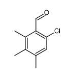 6-chloro-2,3,4-trimethylbenzaldehyde结构式