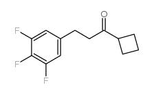 CYCLOBUTYL 2-(3,4,5-TRIFLUOROPHENYL)ETHYL KETONE图片