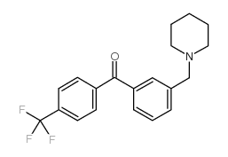 3-PIPERIDINOMETHYL-4'-TRIFLUOROMETHYLBENZOPHENONE图片