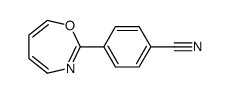 4-(1,3-oxazepin-2-yl)benzonitrile Structure