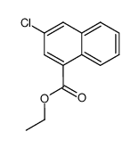 3-chloro-[1]naphthoic acid ethyl ester Structure