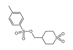 (1,1-Dioxidotetrahydrothiopyran-4-yl)methyl 4-Methylbenzenesulfonate picture