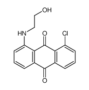 1-chloro-8-(2-hydroxyethylamino)anthracene-9,10-dione Structure