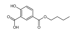 4-hydroxy-isophthalic acid-1-butyl ester结构式