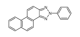 2-phenyl-2H-phenanthro[1,2-d][1,2,3]triazole结构式