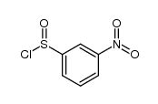 3-Nitro-benzolsulfinsaeure-chlorid Structure