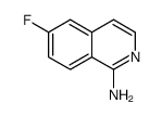 6-fluoroisoquinolin-1-amine Structure