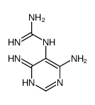 4,6-diamino-5-guanidinopyrimidine结构式