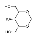 O2,O4-methanediyl-ribitol Structure