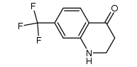 7-(trifluoromethyl)-2,3-dihydro-1H-quinolin-4-one结构式