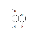5,8-二甲氧基-2,3-二氢喹啉-4(1H)-酮结构式
