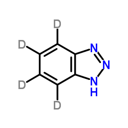 (4,5,6,7-2H4)-1H-Benzotriazole structure